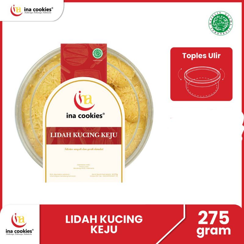 

Lidah Kucing Keju - Ina Cookies Sidoarjo