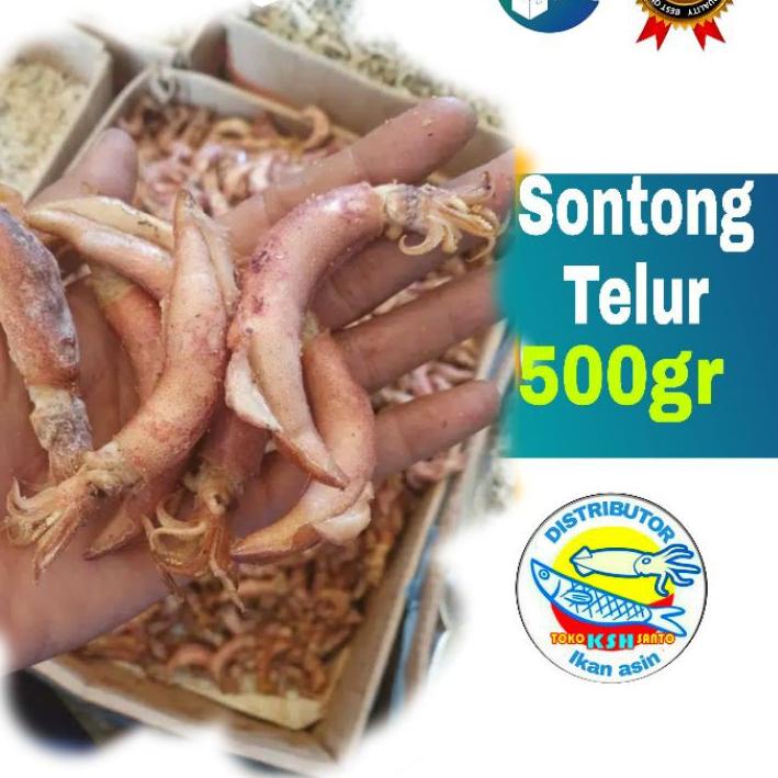 

☏ ikan asin sontong telur-500gram ♢