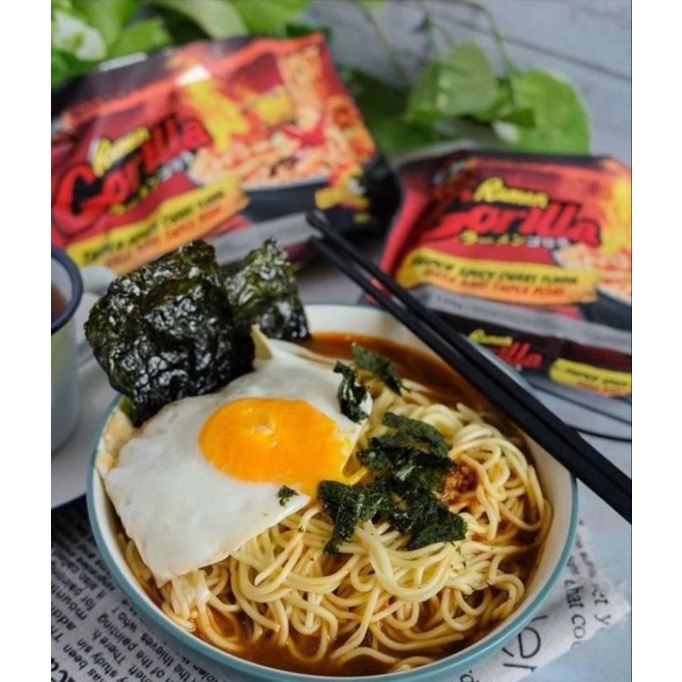 Ramen Gorilla Kuah Pedas Level 3