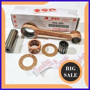 sparepart Stang seher connecting rod Ts 125 12105-12812 Original Suzuki 140ZZ3