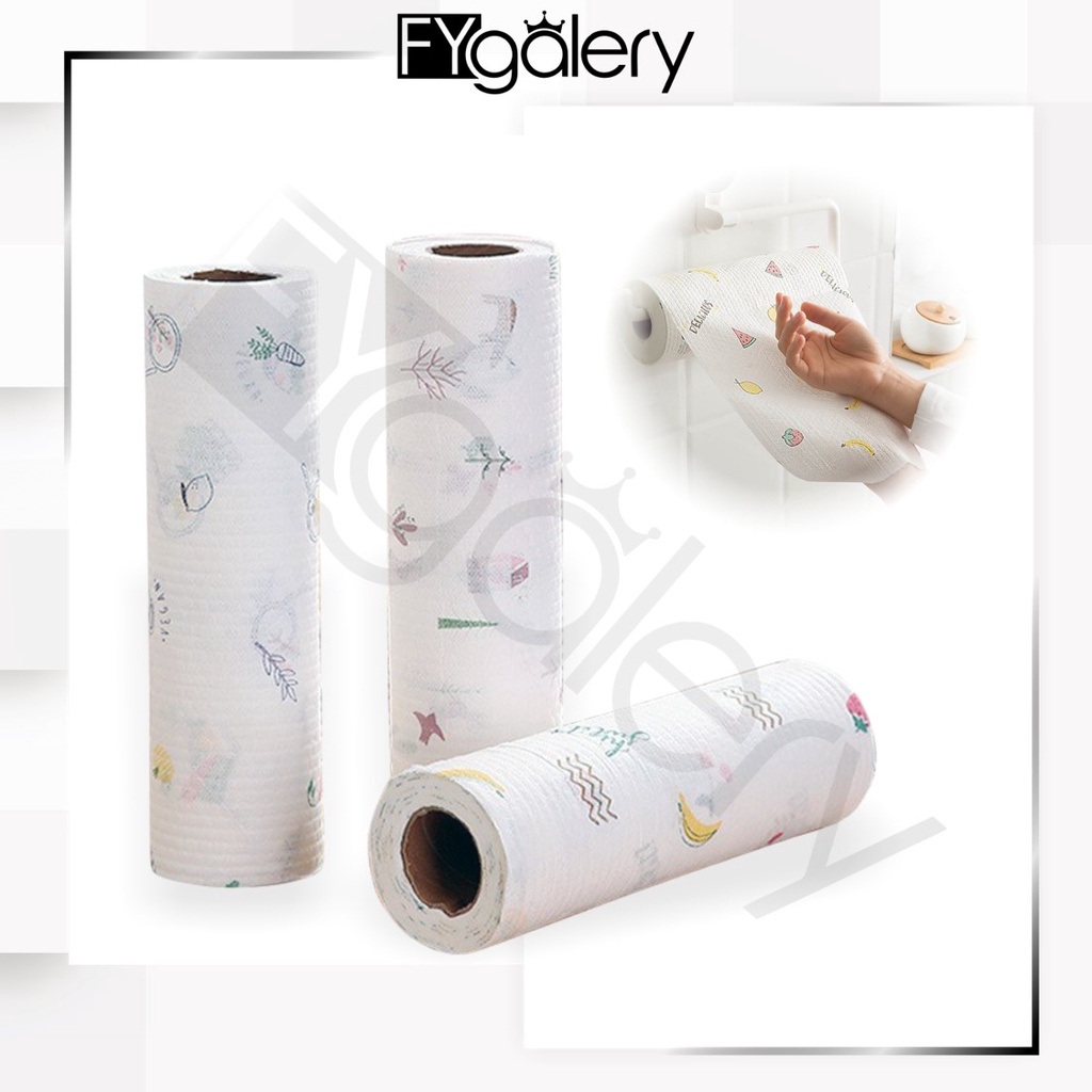 FYGALERY HL0133 Kertas Tissue Roll Penyerap Minyak Tisu Gulung Dapur Murah