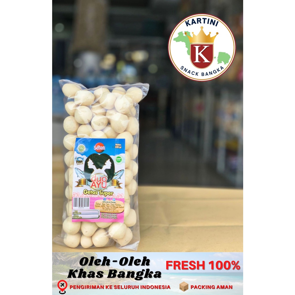 

Getas Ikan Cap Duo Ayu 100gr Khas Bangka