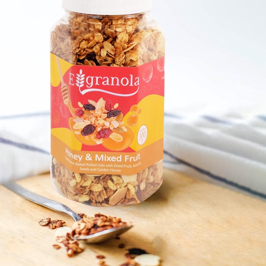 

➤ El Granola Mixed Fruit 300 Gr / Healthy Snack / Sereal ➫