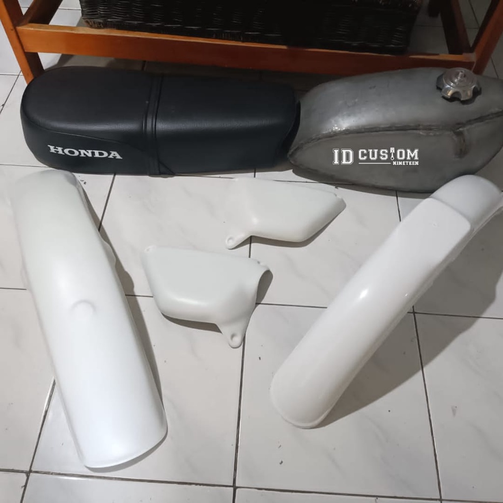 BODY SET TRAIL VINTAGE TRAILJADUL MODEL HONDA XL 125