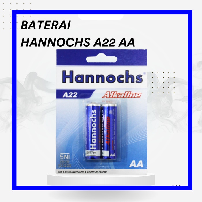 #####] Baterai Battery Alkaline Hannochs A22 AA