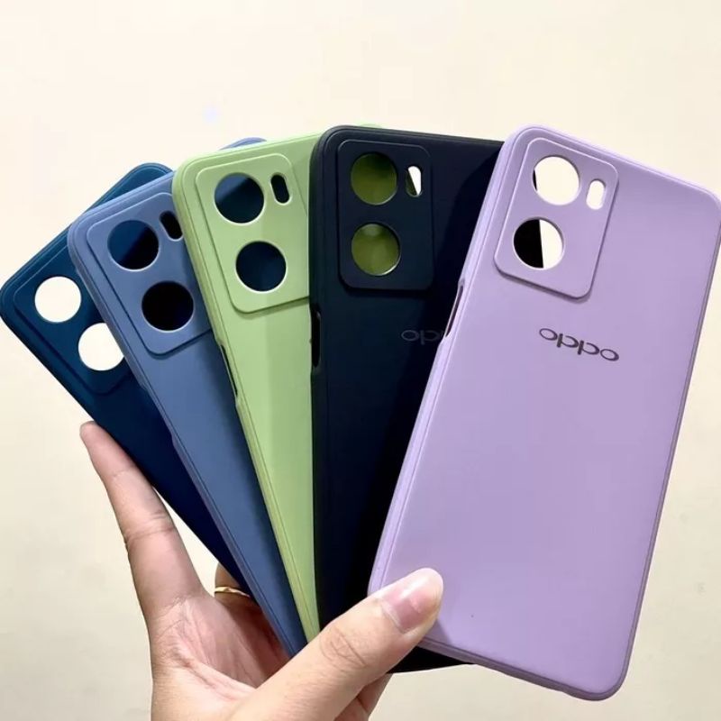 BARA | New! Case Oppo Candy Case Macaron soft Micro Fiber Bludru Anti Jamur Oppo A5 A9 2020 A15S A16S A36 A76 A96 A54 A55