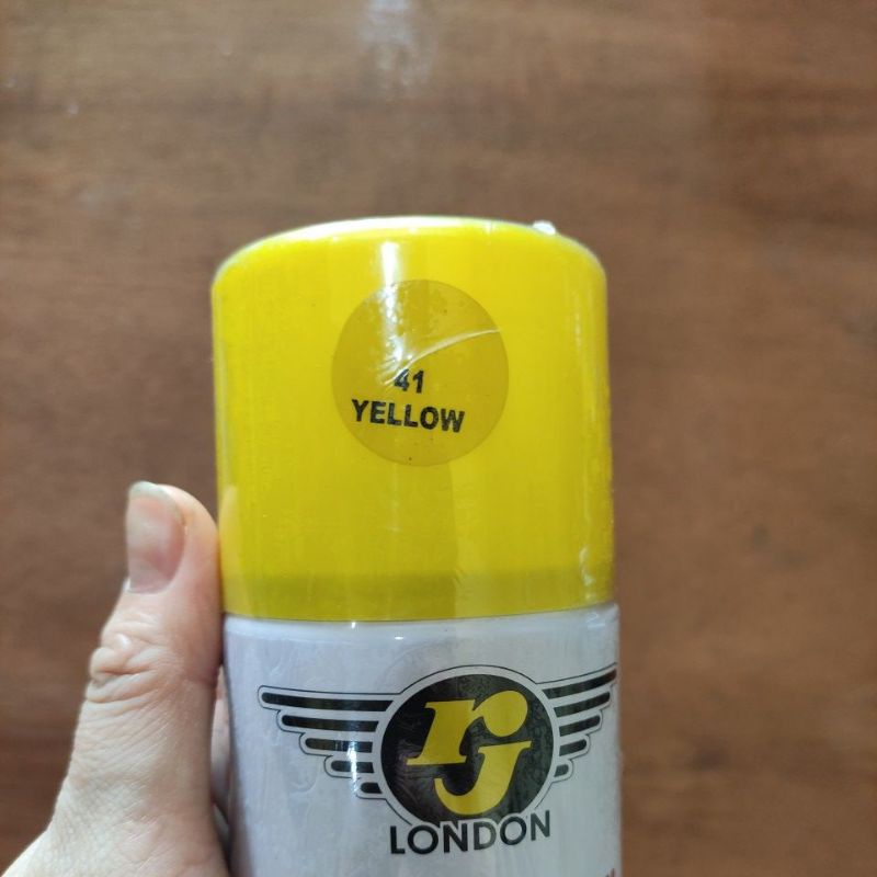 cat semprot RJ (yellow) /acrylic epoxy spray pain RJ / cat kaleng RJ kuning (400cc)