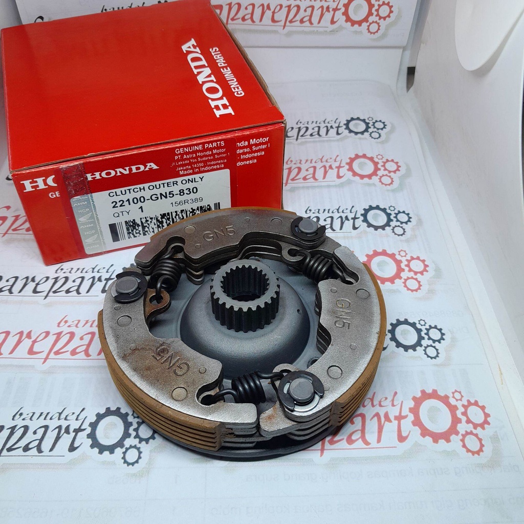 Kampas ganda grand supra x ganda kopling grand astrea prima supra x assy GN5 kualitas ori original