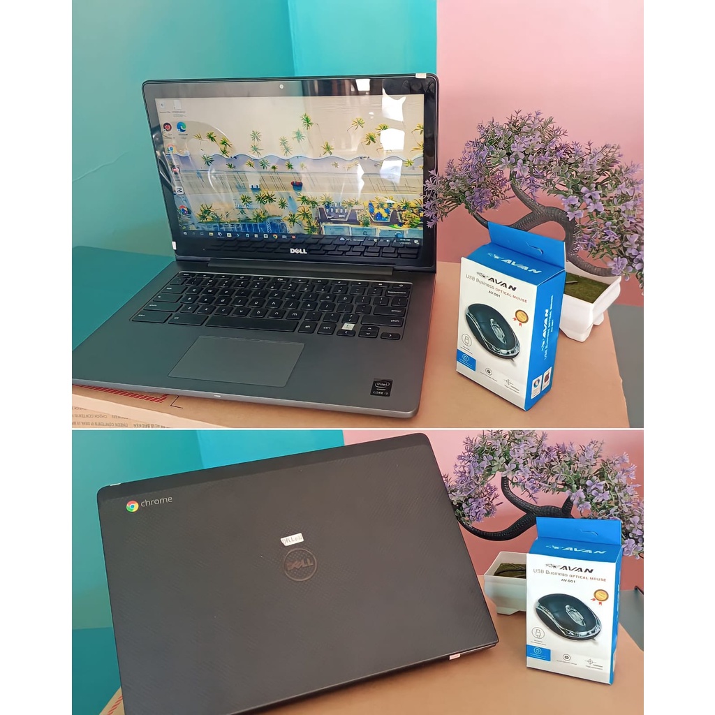 Laptop Dell Chromebook 13 7310 Core i3 5005u Gen 5 SSD 256GB Ram