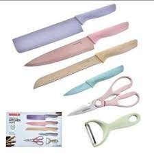 1Set Pisau Dapur/knife set/Pisau Keramik/Pisau Warna