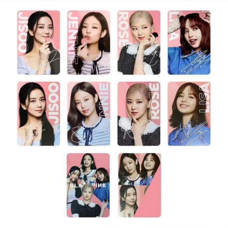 Photocard PC Oreo X Blackpink Jennie