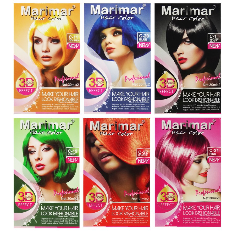 MARIMAR Hair Color 3D Effect 30ml