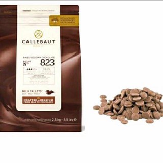 

Barey Callebaut 823 Milk Chocolate Callets Repack 500gram Gosend/Grab Only