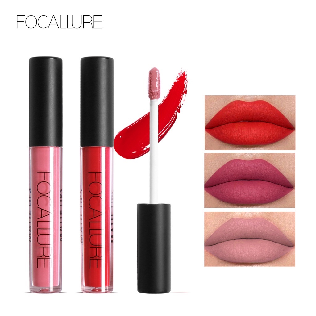 NIK - Focallure Ultra Chiclip Matte Waterproof Lipstick FA24 BPOM ORIGINAL