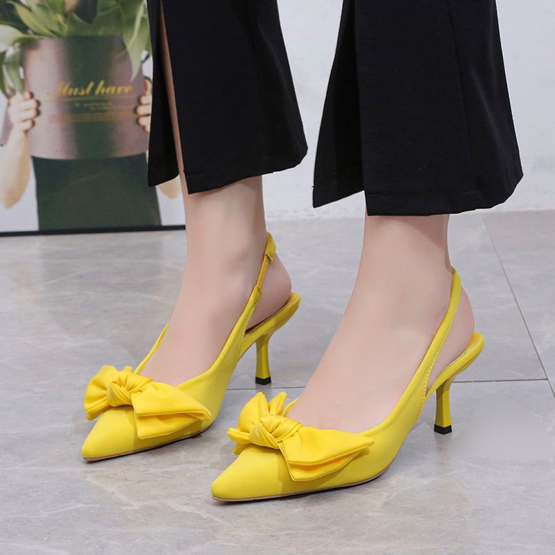 RYX - Gennie Bright Sepatu High Heels Slip On Wanita Fashion Pesta - Ori Import