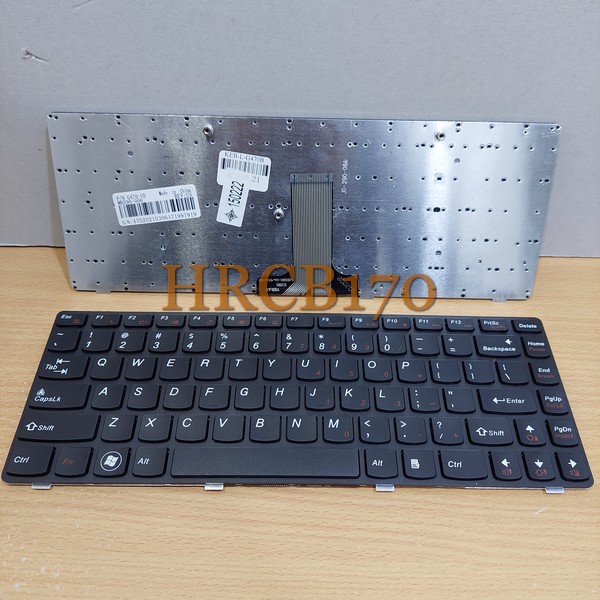 KEYBOARD LENOVO G470 G475 B470 B475 B490 V370 V470 Z470 HITAM -HRCB