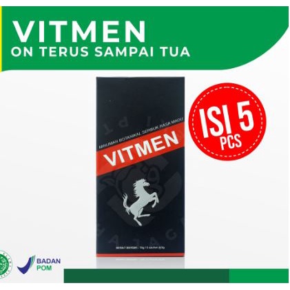 ✤tomonimart✤ Vitmen Reguler Isi 5 Obat Herbal