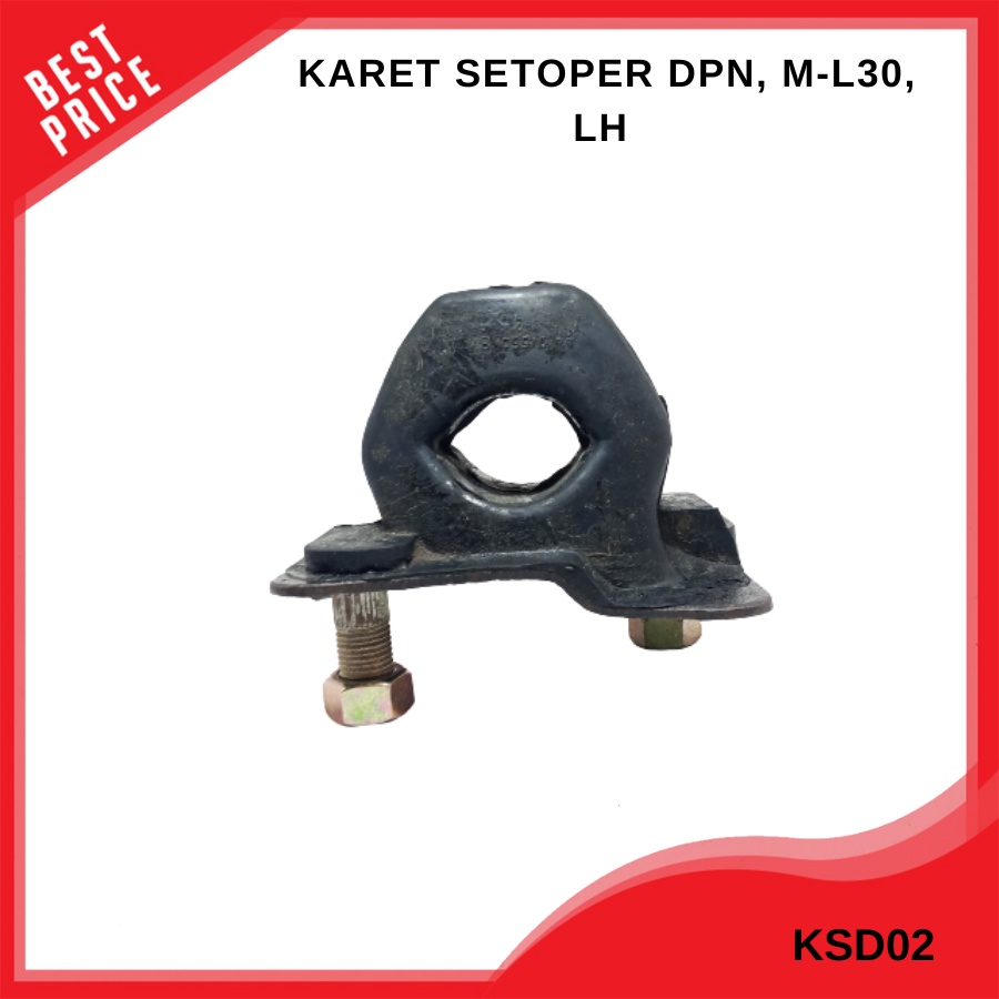 Karet Stoper Karet Gunungan Gadukan Depan Mobil Mitusbishi Colt L300 LH Kiri Warna Hitam M Colt seto