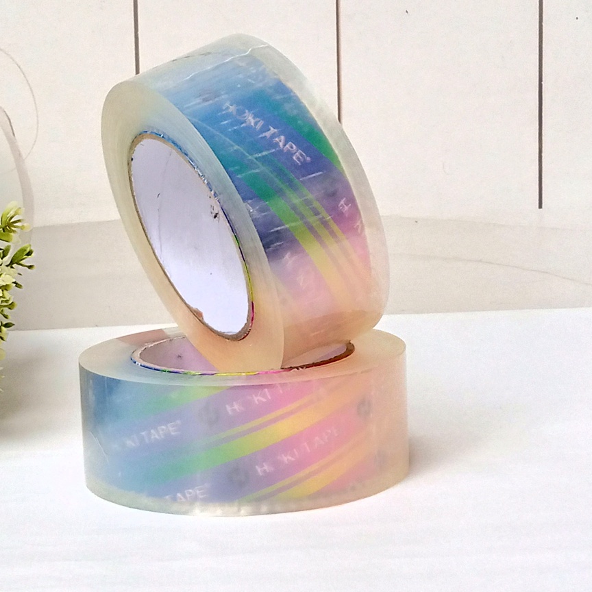 Hoki Tape Lakban Bening 2 In 200 Yard