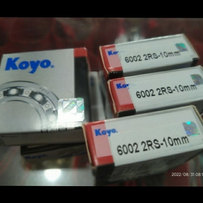 NMRT BEARING KOYO 6002-10MM BAK CVT 6002 2RS-10MM