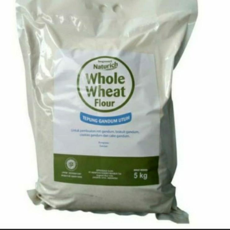 

○ NATURICH WHOLE WHEAT FLOUR 5 KG ◊