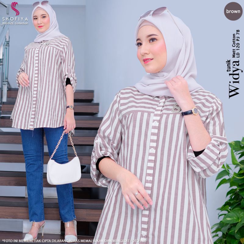 NEEEWWWW WIDYA BIG SIZE TUNIK ORIGINAL BY SHOFIYA