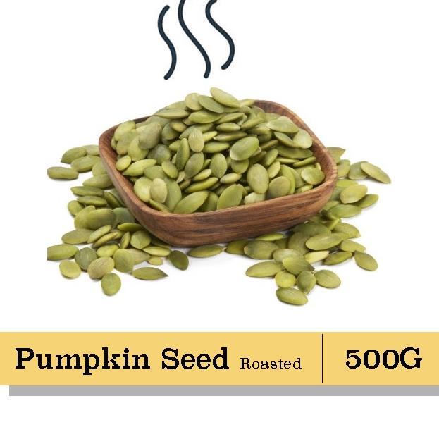 

֍ Granola Addict - Roasted Pumpkin Seed / Biji Labu Panggang 500G ♩