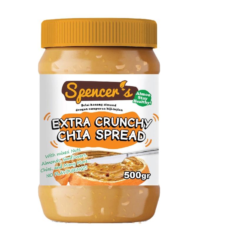 

◙ Spencer's - Chia Spread Original Ekstra Crunchy (500g) ♖