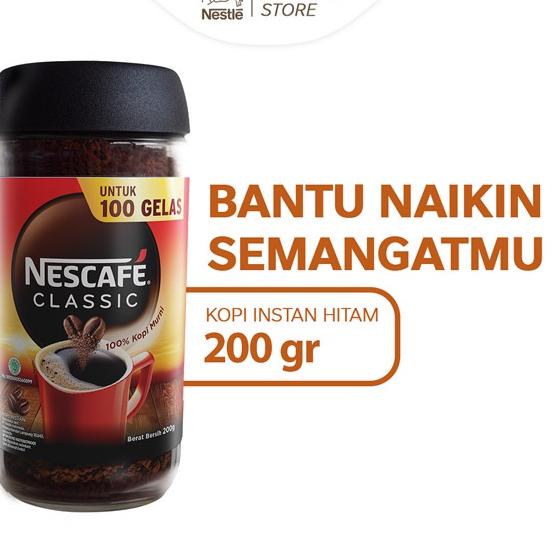 

Good Orderq7Q1c NESCAFE Classic Kopi Instan Kopi Hitam 200g Jar