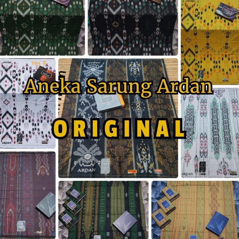 TET.22Fe23n • Aneka Sarung Ardan original ketjubung silver gold motif Family Arjuna Lawu Bromo semer