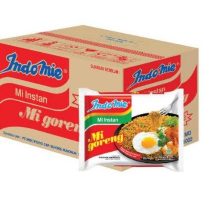 

♩ INDOMIE MIE INSTAN MIE GORENG 85GR SATU DUS ISI 40 Pcs MURAH ☝