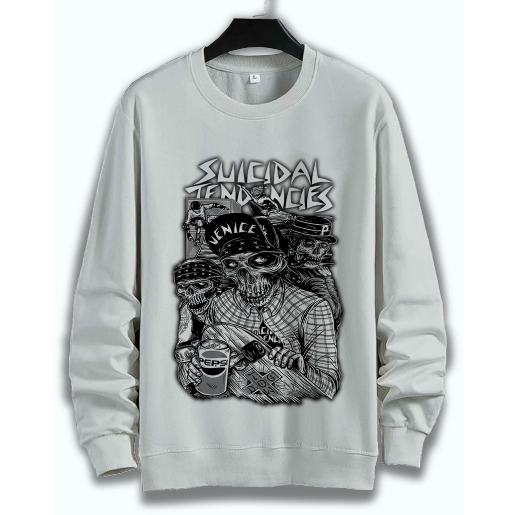 SWEATER UNISEX ZOMBIEPRIA DAN WANITA SWEATER JUMBO