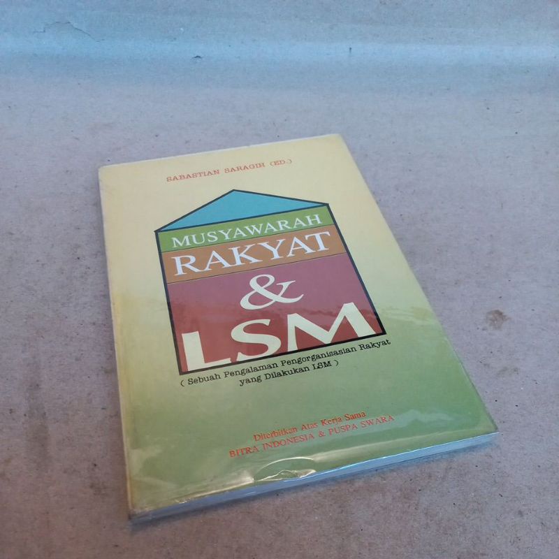 Buku Sosial - Musyawarah Rakyat & LSM