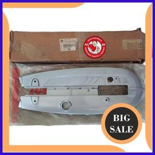 suku cadang Case Chain Ketengkas Tutup Rantai Abu Abu Atas Bawah Honda Astrea Grand Bulus Original O