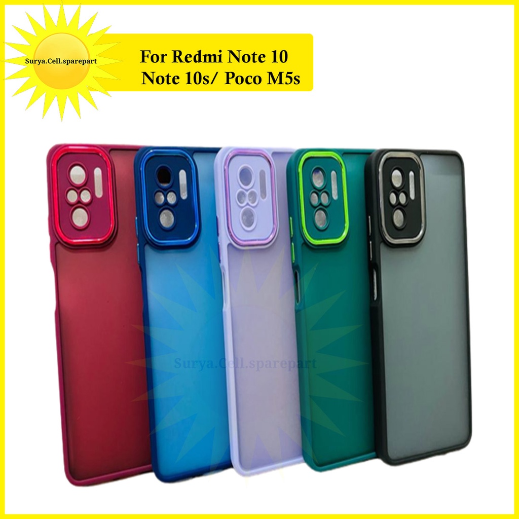 Case Premium Hybrid Chrome Xiaomi Pocophone M5s Poco M4 Pro 4g M3 Pro