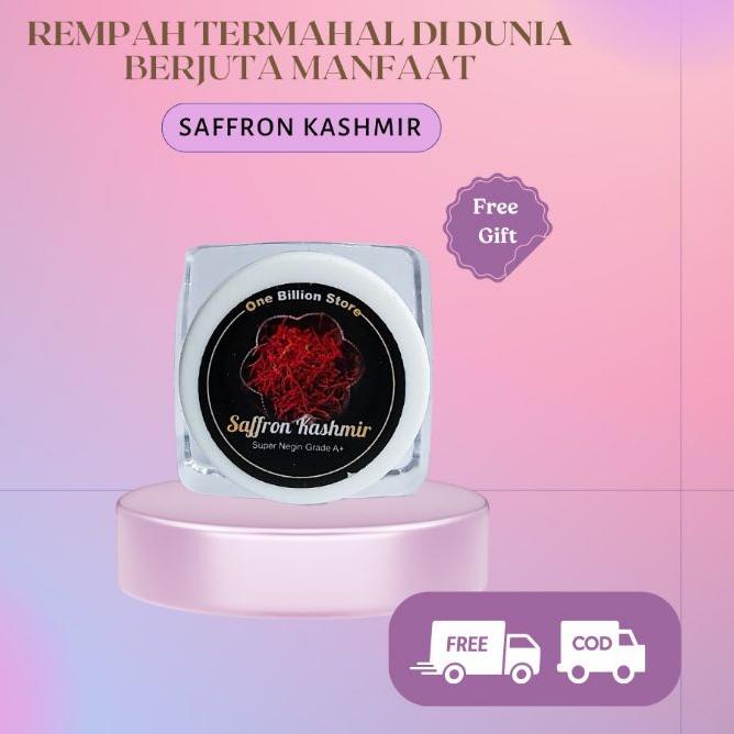 

℮ Saffron Khasmir Import One Billion Store 0,5 1 Gram Original Safron Premium Super Negin Grade A+ ➥