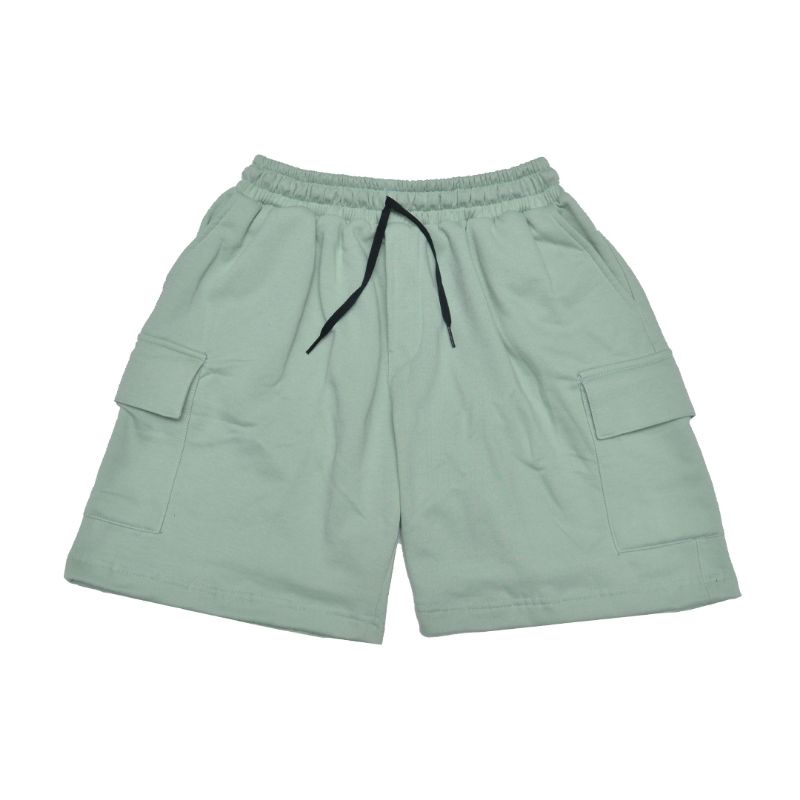 Rifle.co celana pendek cargo hijau mint