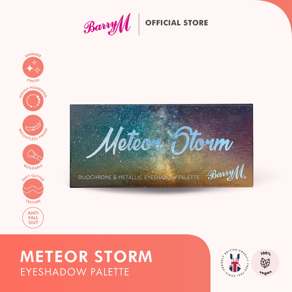 Meteor Storm Eyeshadow Palette [Shimmer Finish]