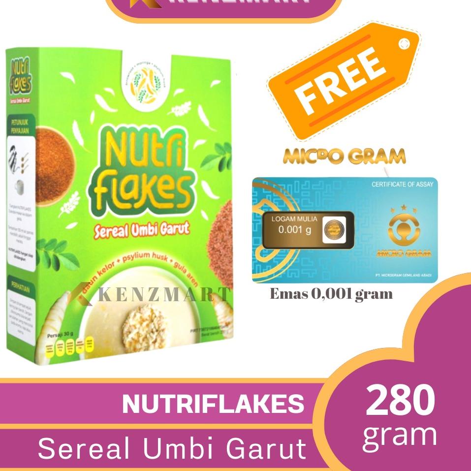 

☞ Nutriflakes Sereal - Cereal Ekstrak Daun Kelor Solusi Atasi Asam Lambung Maag Akut Diet Tingkatkan Antibody Imunitas Tubuh ۩
