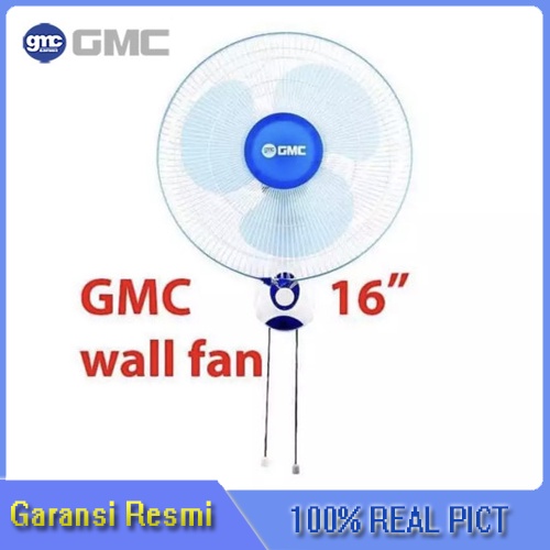 Kipas angin dinding GMC wal fan 16in GMC 508 kipas tempel tembok GMC