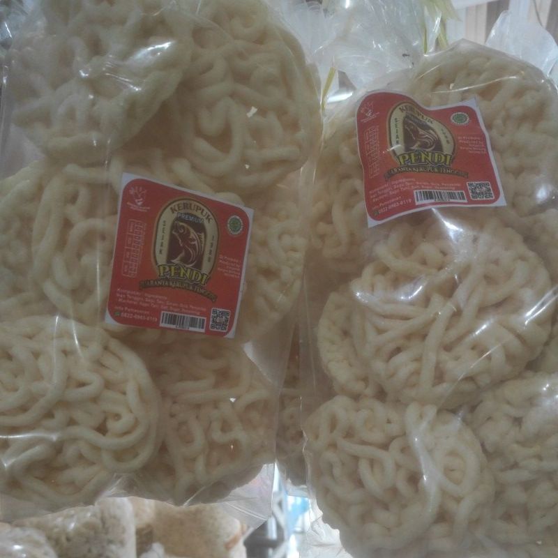 

krupuk Pendi asli tenggiri