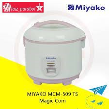 Miyako Magic Com Rice Cooker 1.8 Liter MCM 509TS MCM 509 TS TANPA KUKUSAN