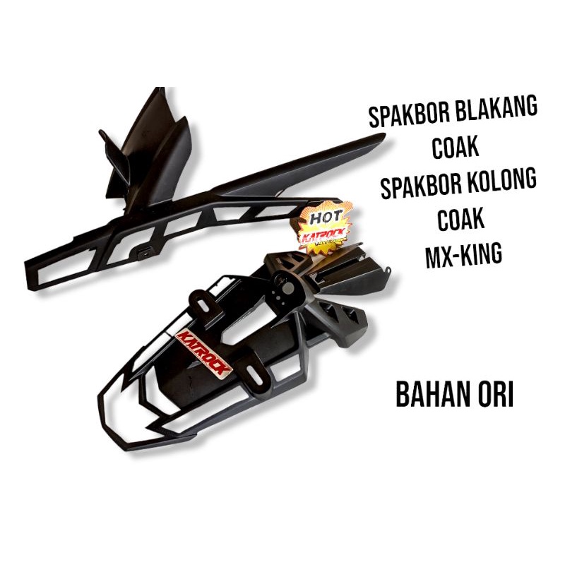 SPAKBOR SELEBOR BELAKANG  GUARD MUD MX KING ASLI COAK SIMPLE. PAKET MX-KING CUSTOM SPAKBOR KOLONG . 