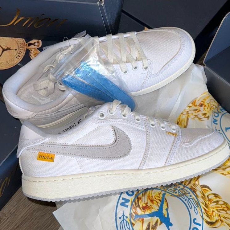 1 KO AJKO1 LOW UNION LA WHITE CANVAS DO8912-101