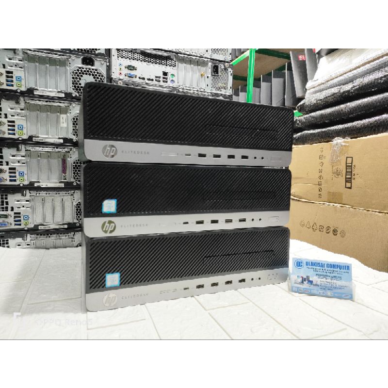 MURAH PC HP ELITEDESK 800 G3 SFF CORE I5 7500 RAM 8GB SSD M2 256GB