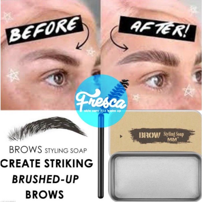 Soap Brow Wild Eyebrow Shaping Soap Brush Waterproof Brows Soap Long Lasting 3D Eyebrow Soap Wax FRE