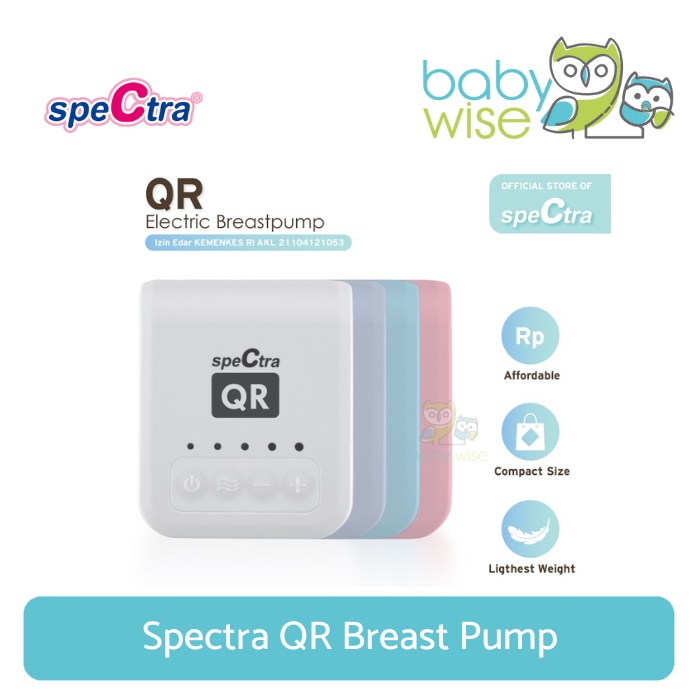 Spectra QR Breast Pump - Pompa ASI Elektrik