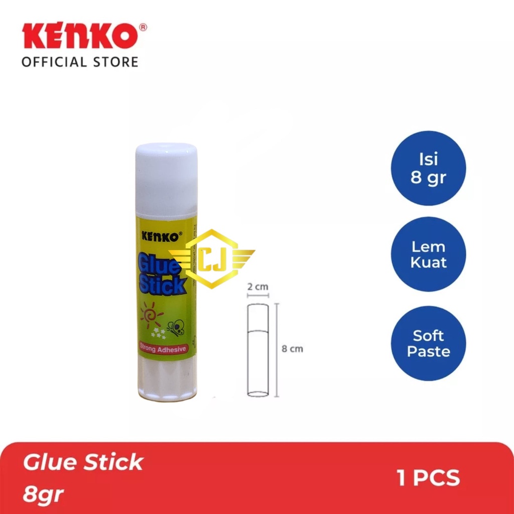 

Lem Glue Stick Kenko 8gr