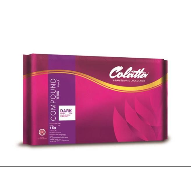 

12.12 FLASH SALE Colatta Dark Chocolate 1KG / Collata Compound DARK gas !!