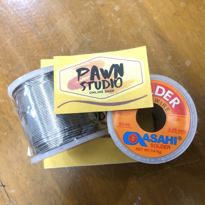 Timah Solder Timah Asahi 0.85Mm 60/40 Asli / Timah Solder Asahi Original